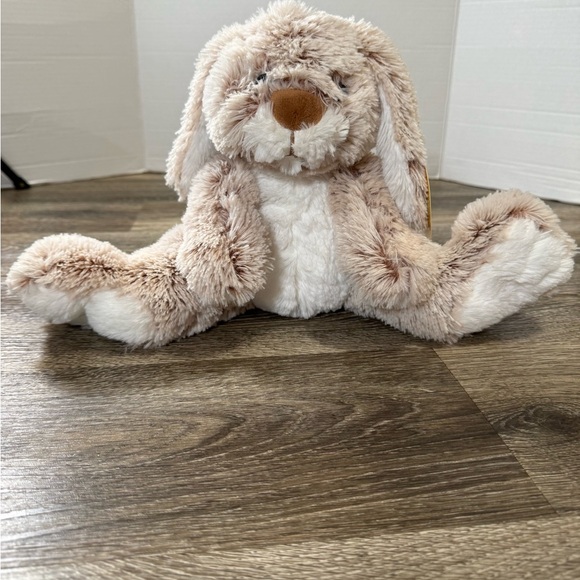 Melissa & Doug Plush Burrow Bunny Educational Brand Comfort Companion Bedtime - Picture 1 of 6